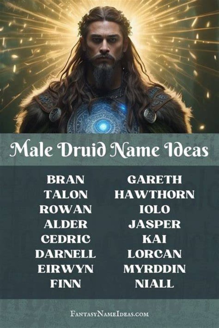 1600+ Druid Names [2021]