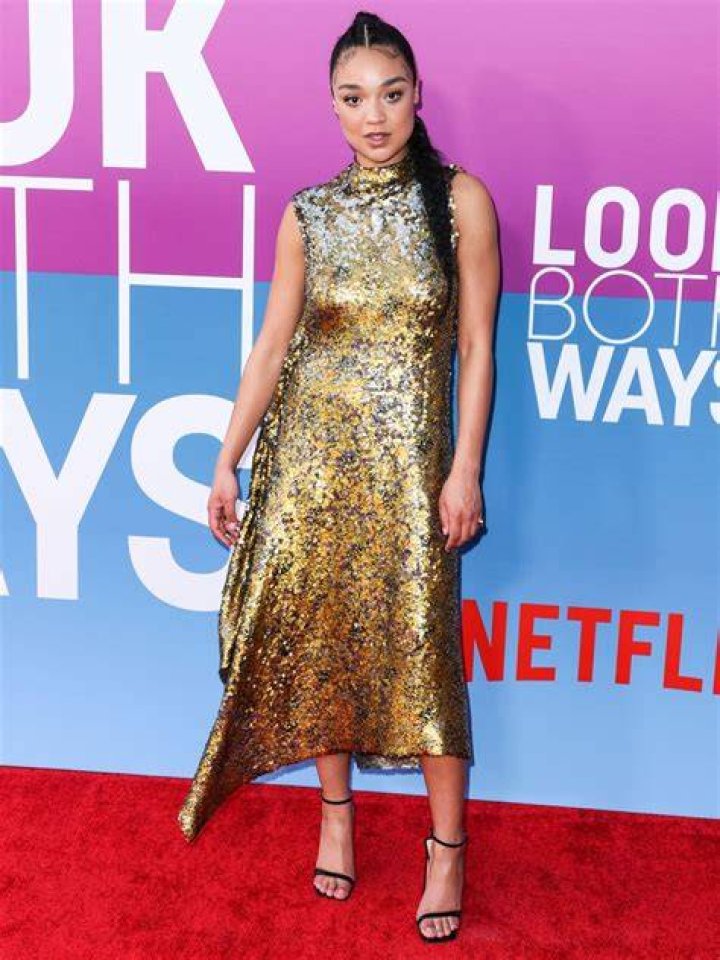 AISHA DEE at Look Both Ways Special Screening in Los Angeles 08/16/2022