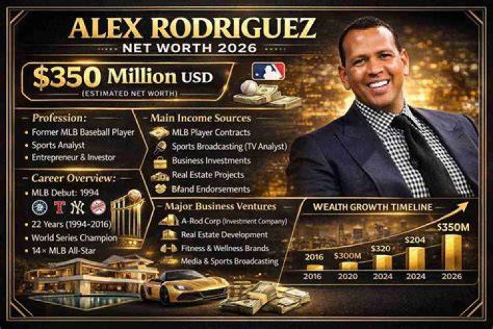 Alex Rodriguez Net Worth Is 300 Million (Updated For 2020)