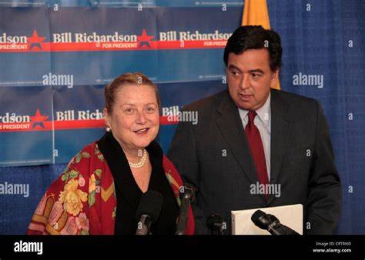 Bill richardson wife barbara hires stock photography and images Alamy