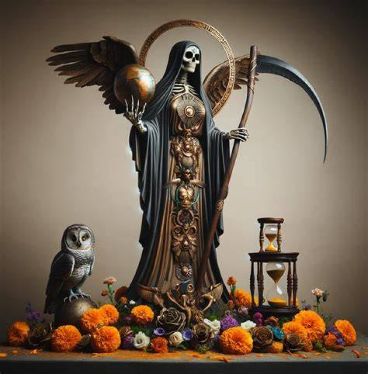 How To Call Santa Muerte Santa Muerte 7 Colors Candle In their