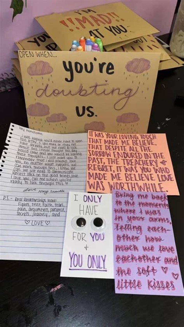 Open when letters for boyfriend, Cards for boyfriend, Letters for boyfriend