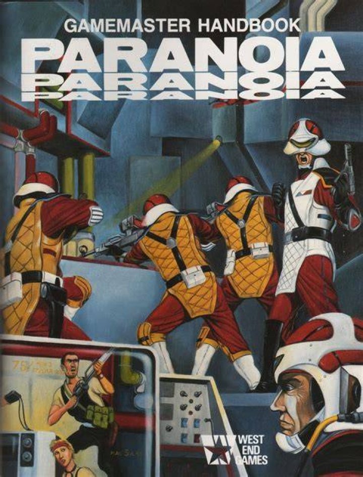Paranoia (1st Edition) Image RPGGeek Pen And Paper Games, Sci Fi