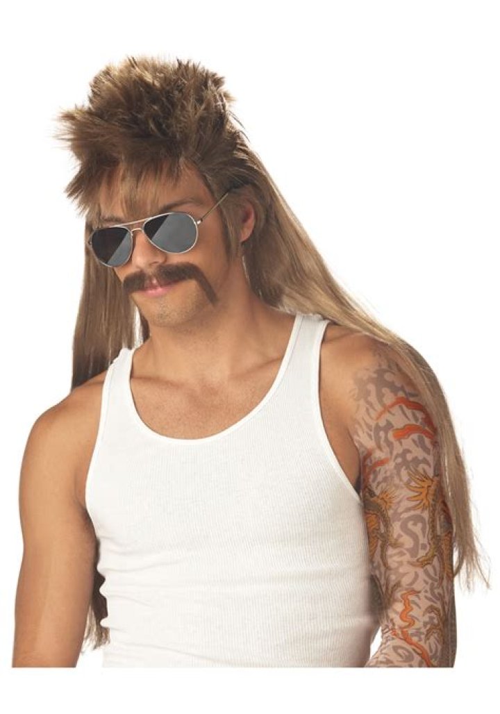 Redneck Mullet Wig