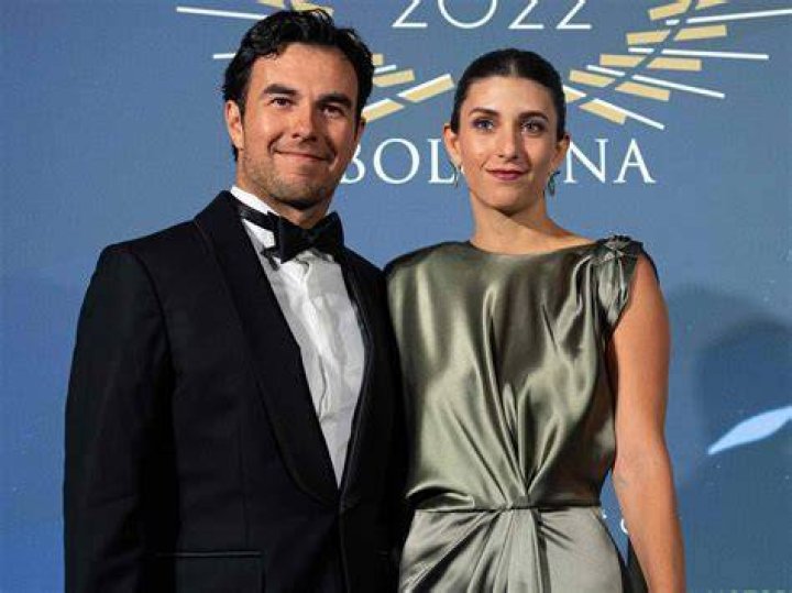 Sergio P&eacute;rez Wife Sergio Perez Of Mexico And Racing Point And His