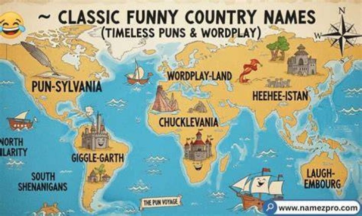 Unraveling The Humor And Intrigue Of Funny Country Names